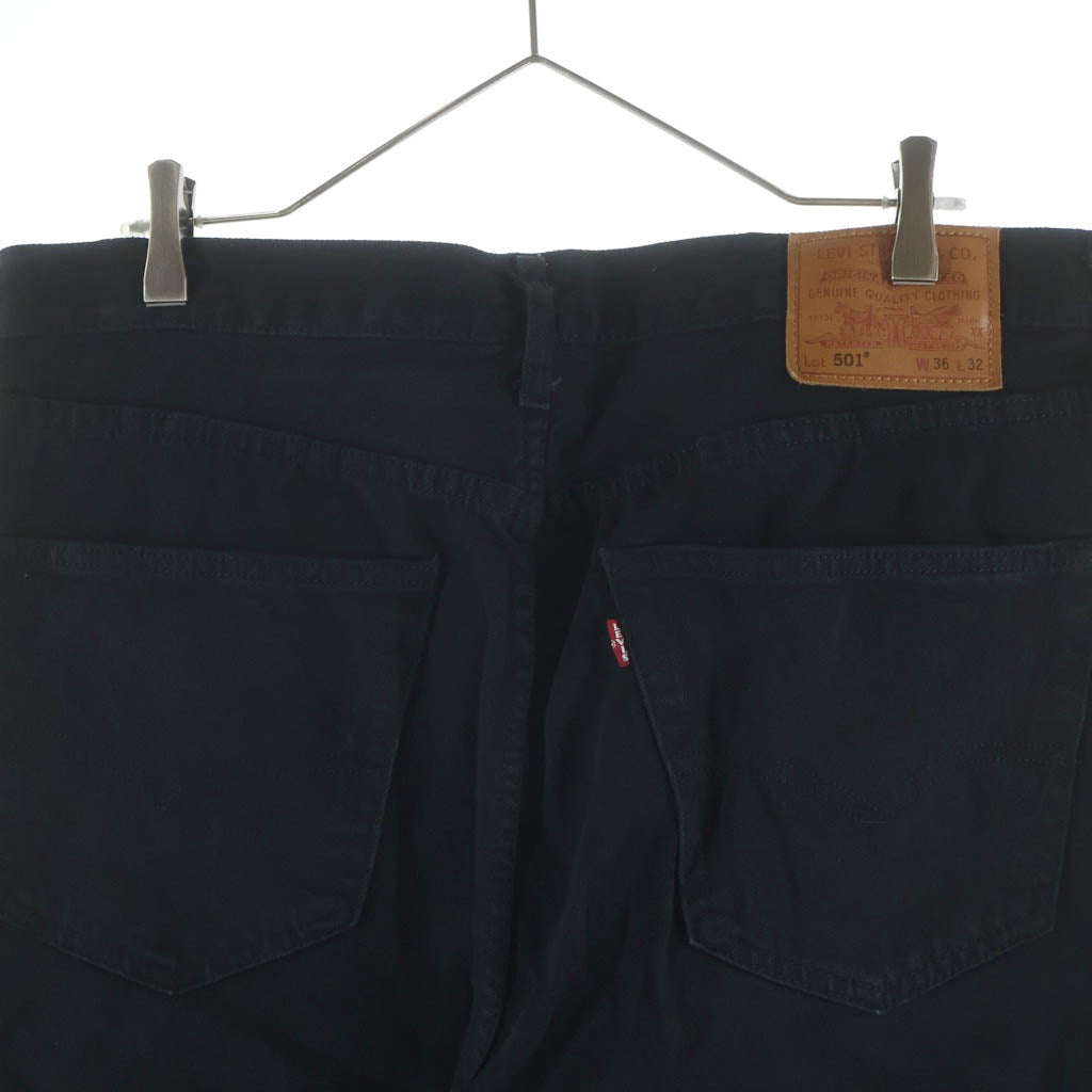 Levi's(リーバイス) リーバイスプレミアム 501 BIG E ボタン裏刻印8520 デニムパンツ ブラック