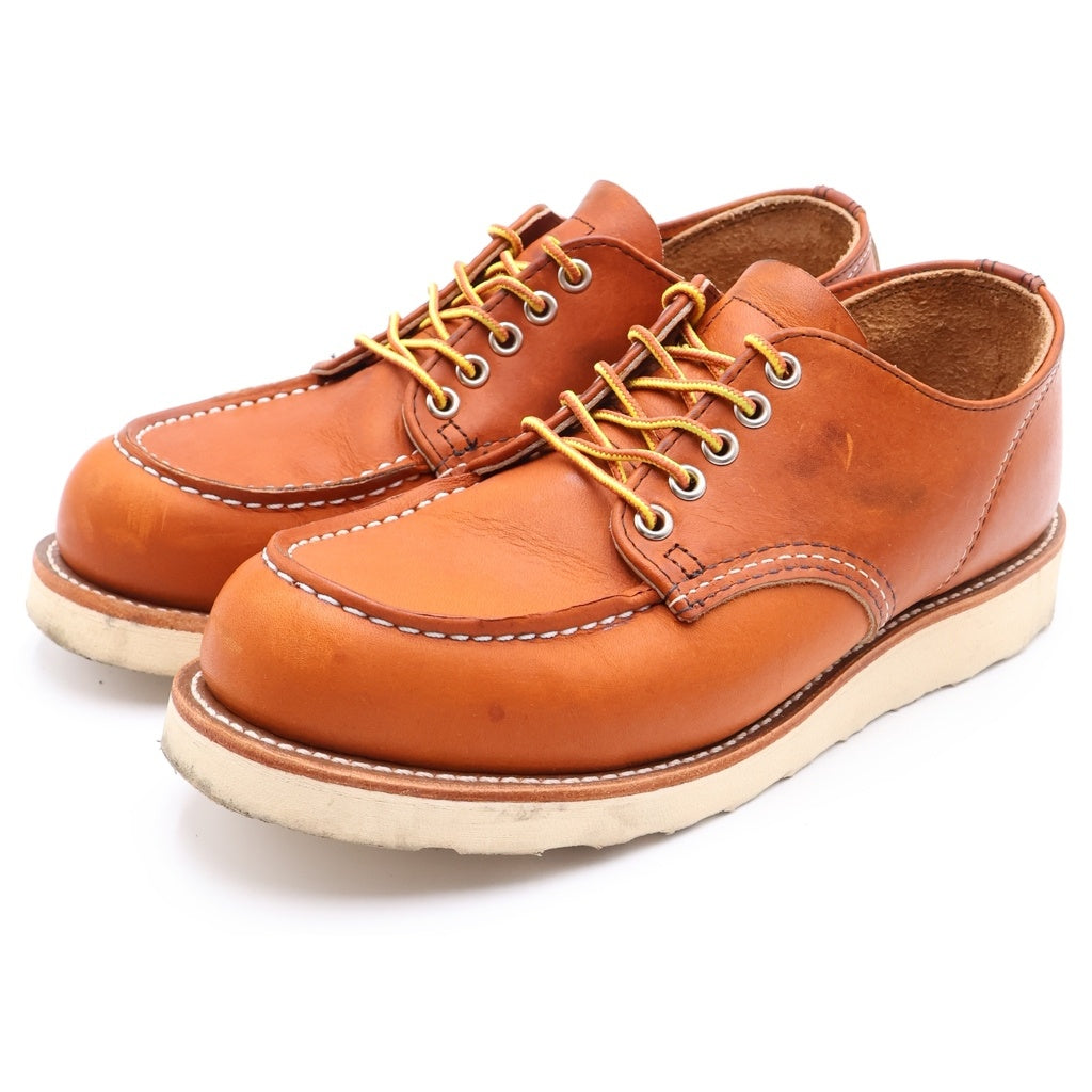 RED WING(レッド ウイング) CLASSIC MOC OXFORD クラシックモック オックスフォード レザーローカットブーツ ブラウン US8.5/26.5cm 8092