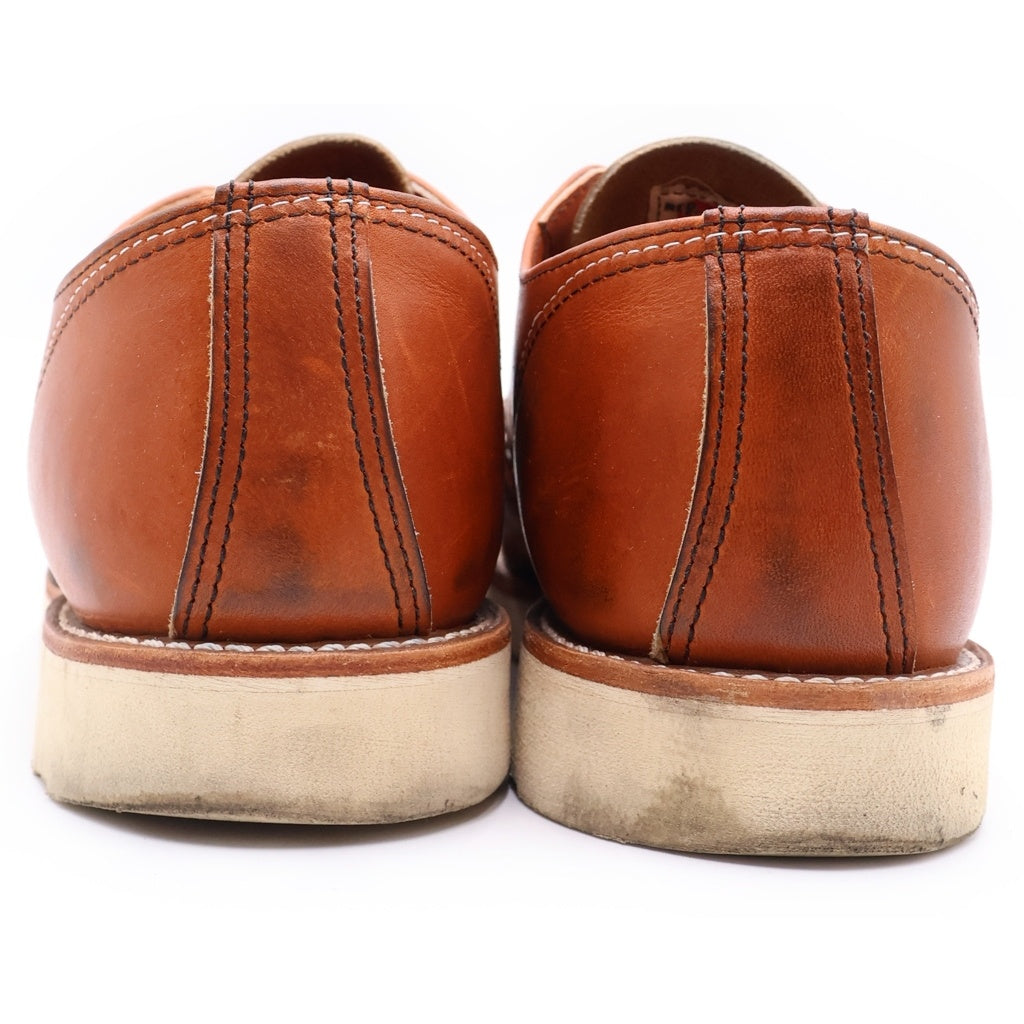 RED WING(レッド ウイング) CLASSIC MOC OXFORD クラシックモック オックスフォード レザーローカットブーツ ブラウン US8.5/26.5cm 8092