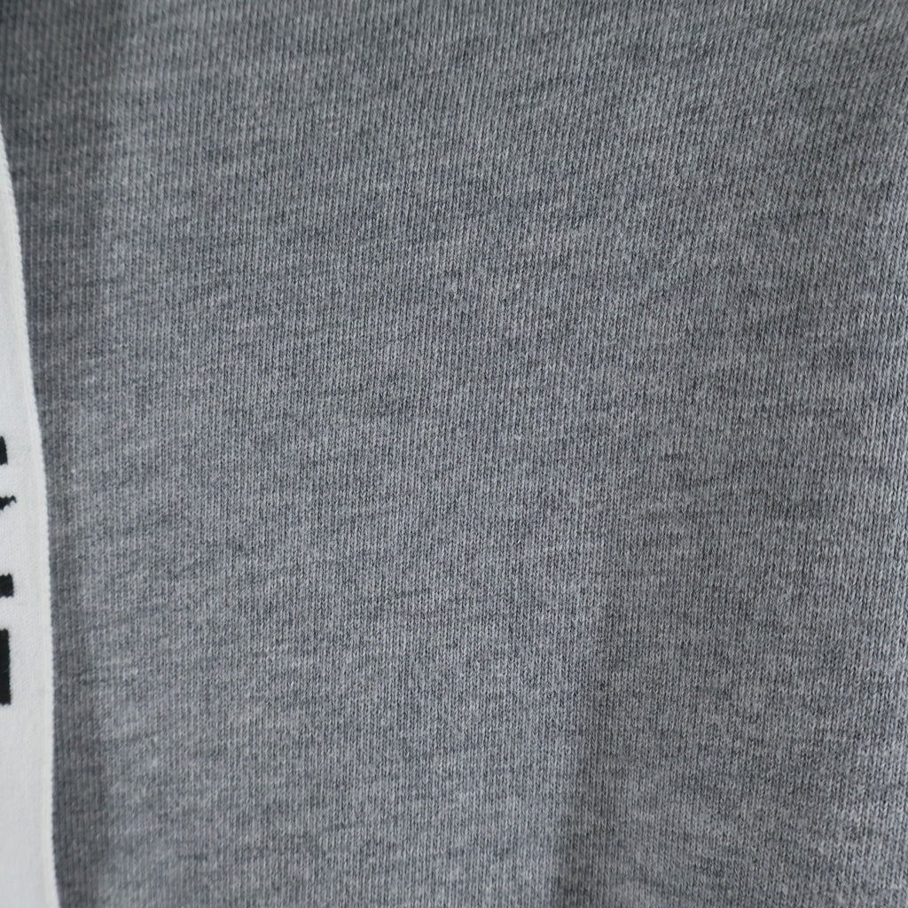 CELINE(セリーヌ) 21AW Loose Sweatshirt In Cotton Fleece ドローコード フーディー スウェット プルオーバーパーカー グレー 2Y468670Q