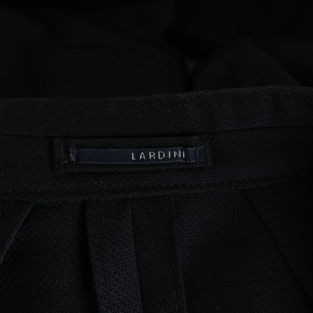 LARDINI(ラルディーニ) マルチポケット ウール シングルテーラードジャケット ブラック