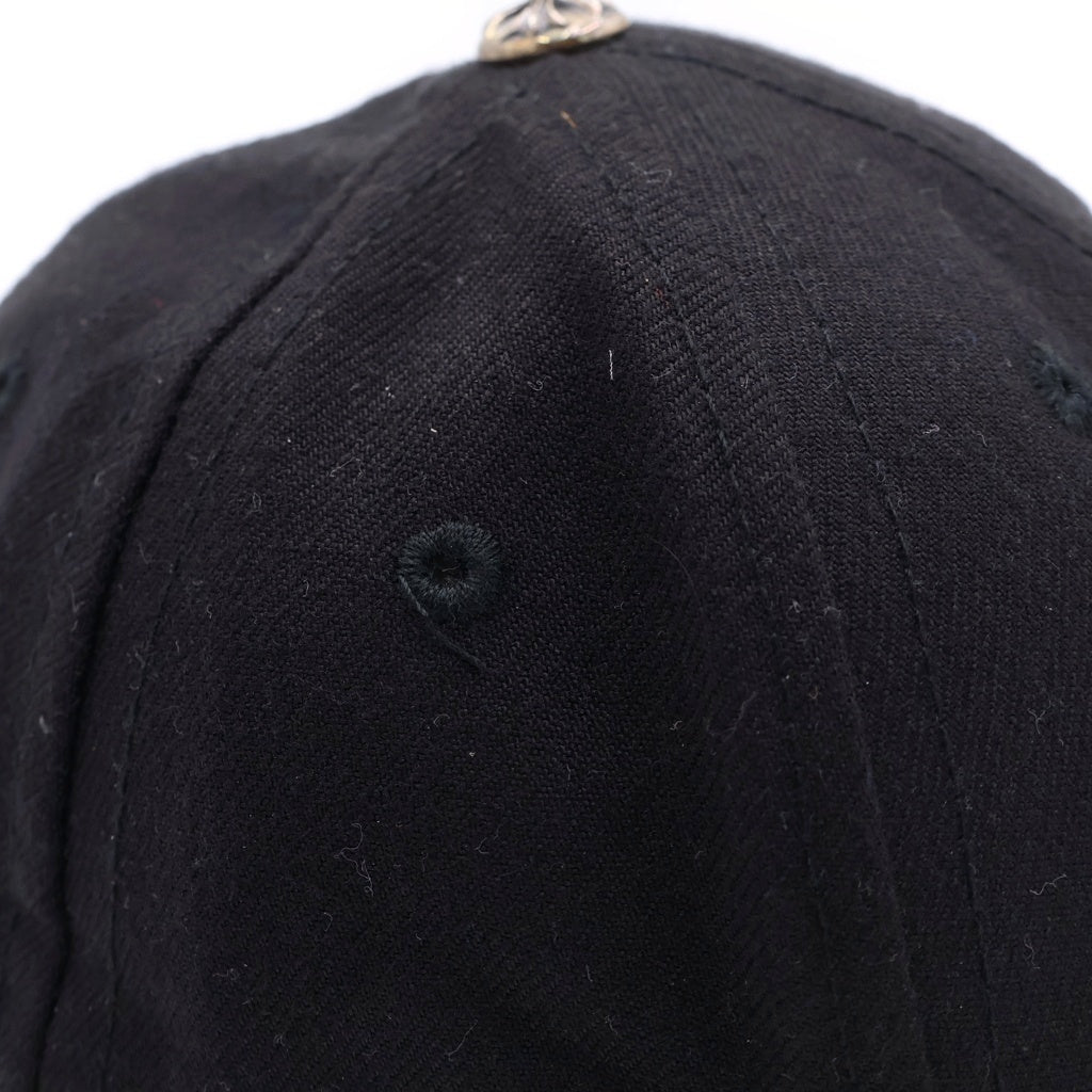 CHROME HEARTS(クロムハーツ) BASEBALL TRUCKER CAP ホースシュー刺繍 ベースボール トラッカーキャップ 帽子 ブラック