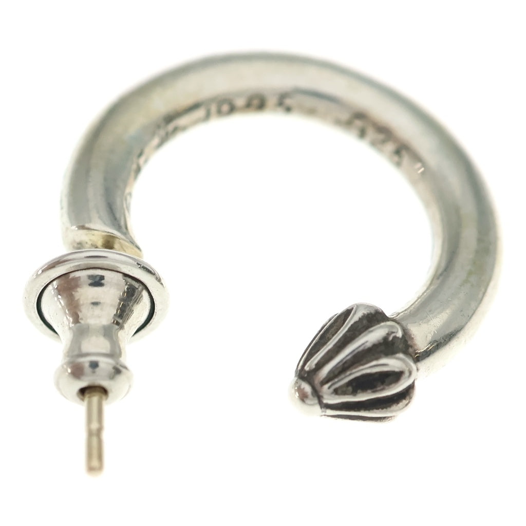 CHROME HEARTS(クロムハーツ) HOOP PLAIN プレーン フープピアス シルバー BCA101