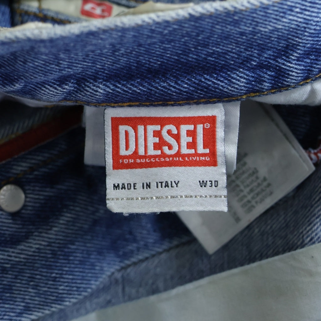 DIESEL(ディーゼル) Denim trousers デニムトラウザーズ ダメージ加工 インディゴ 007K3
