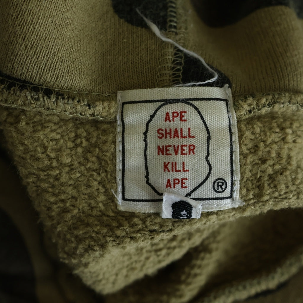 A BATHING APE(アベイシングエイプ) 1st CAMO COLLEGE PULLOVER HOODIE