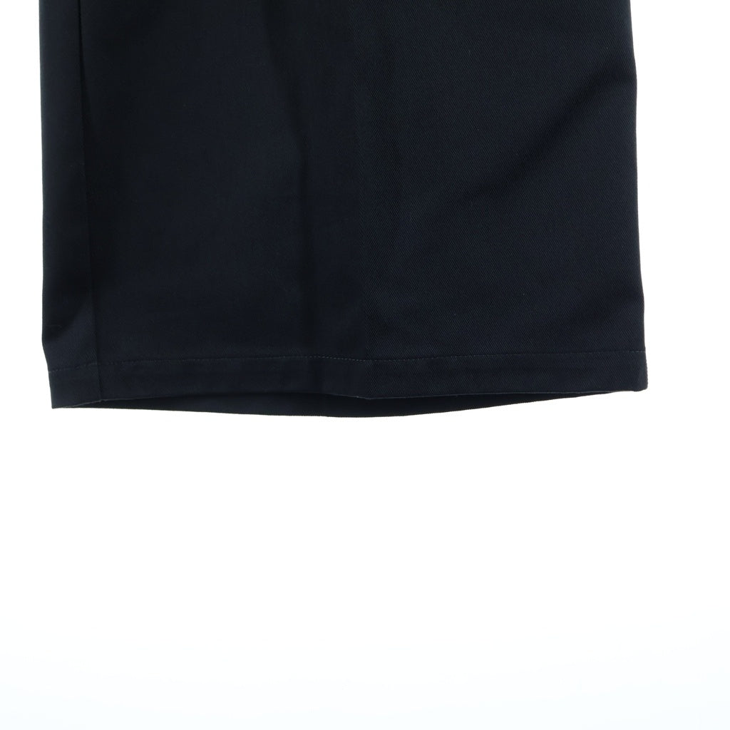 Maison Margiela(メゾンマルジェラ) ダメージ加工 マルチポケット ジップアップ ワイドパンツ ブラック S51KA0591 SS4042