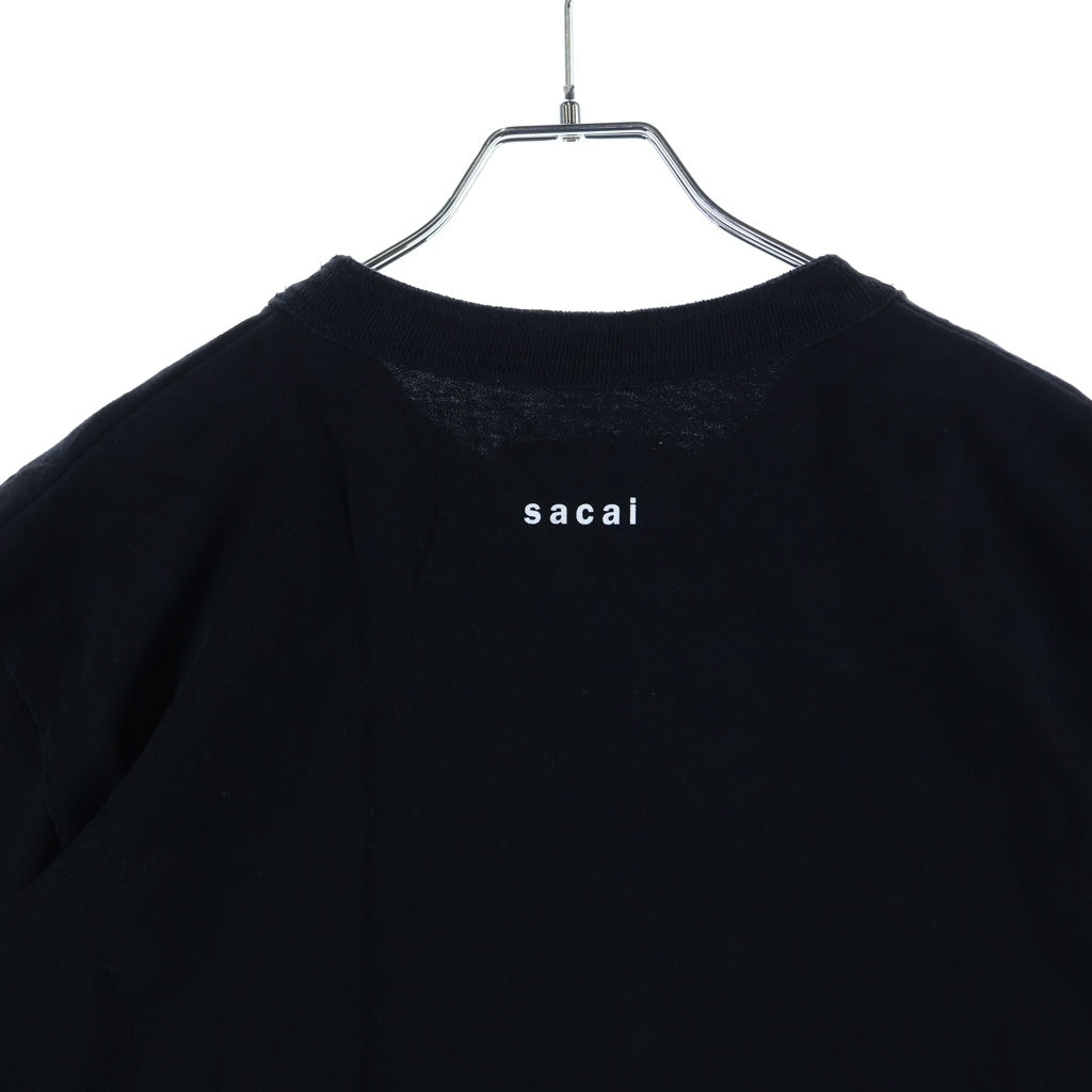 Sacai(サカイ) 19AW BAR ITALIA TEE バーイタリア 半袖Tシャツ