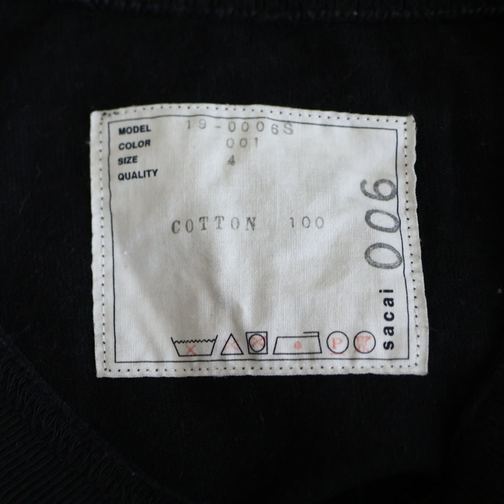 Sacai(サカイ) 19AW BAR ITALIA TEE バーイタリア 半袖Tシャツ