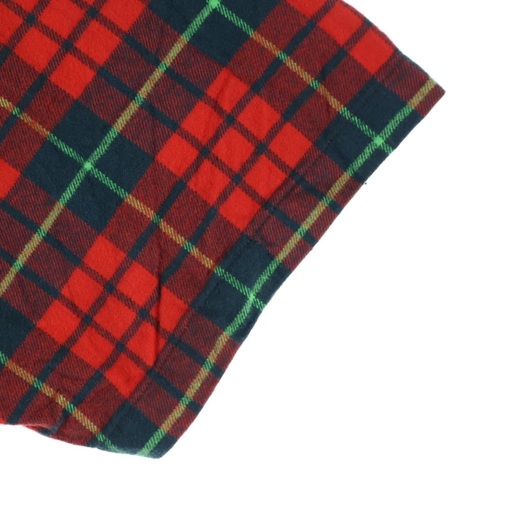 SUPREME(シュプリーム) 23SS UNDERCOVER S/S Flannel Shirt アンダーカバー アラビックプリント半袖フランネルシャツ レッド