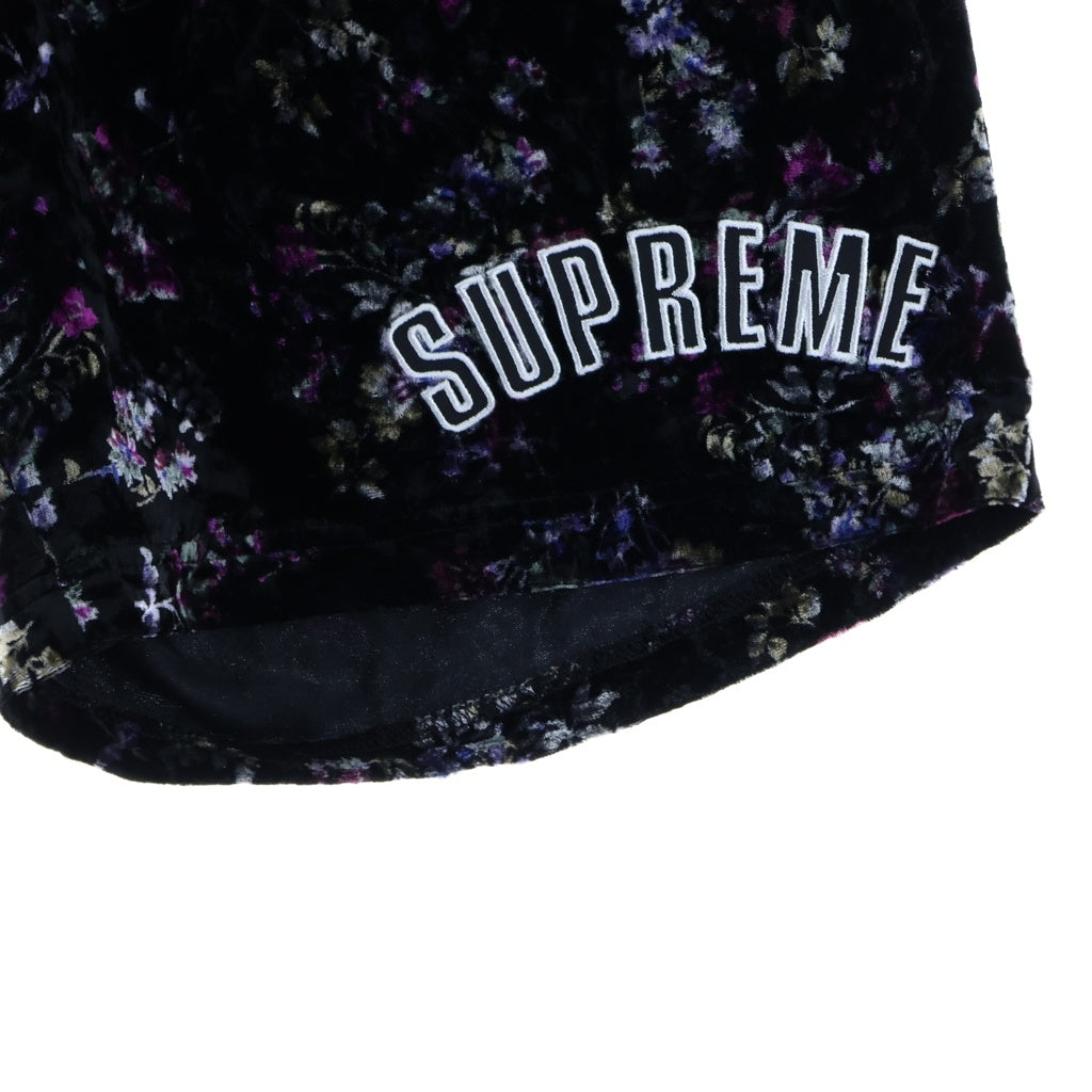SUPREME(シュプリーム) 19AW Floral Velour Short フローラル ベロア