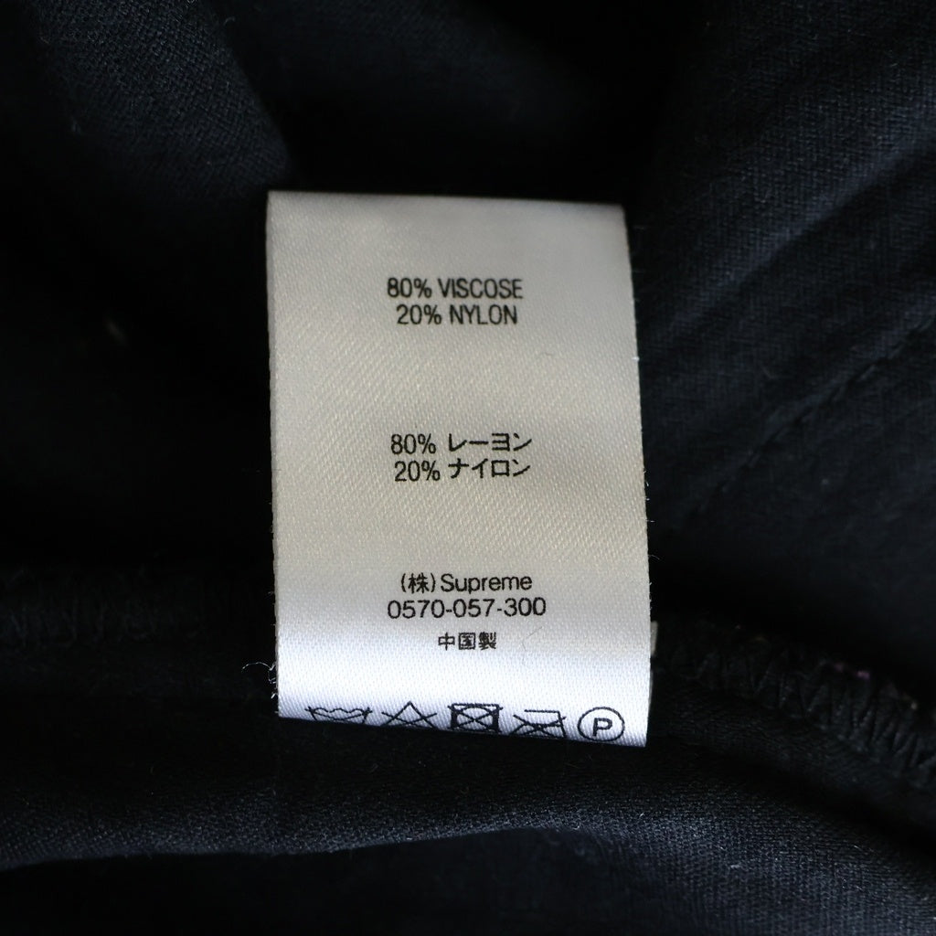 SUPREME(シュプリーム) 19AW Floral Velour Short フローラル ベロア