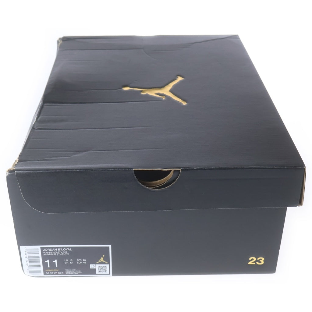 NIKE(ナイキ) JORDAN B'LOYAL ジョーダン ビーロイヤル ハイカットスニーカー ブラック/レッド US11/29cm 315317-026