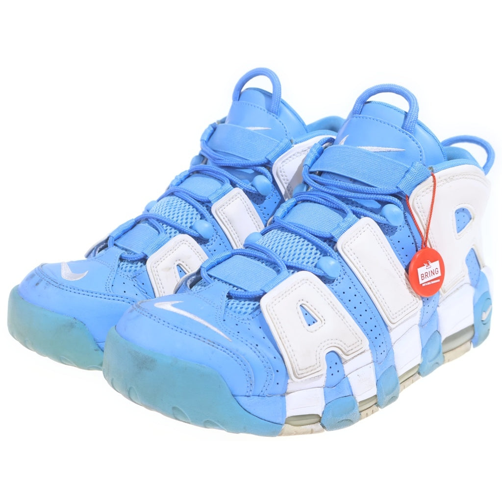 NIKE(ナイキ) AIR MORE UPTEMPO エアモアアップテンポ ハイカットスニーカー ブルー US10.5/28.5cm 921948-401