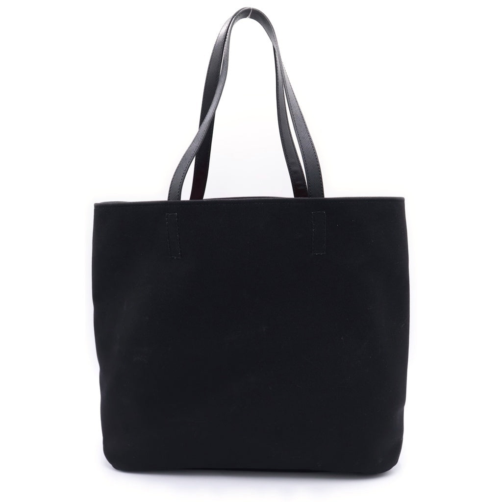 PRADA(プラダ) Logo Canvas Tote Bag ロゴキャンパストートバッグ ブラック 65327036