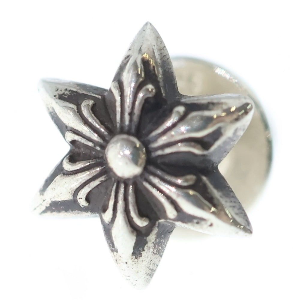 CHROME HEARTS(クロムハーツ) CO STAR スター スタッドピアス シルバー BCA096