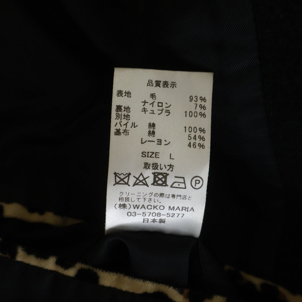 WACKO MARIA(ワコマリア) 23FW WESTERN COAT ウエスタンコート ブラック