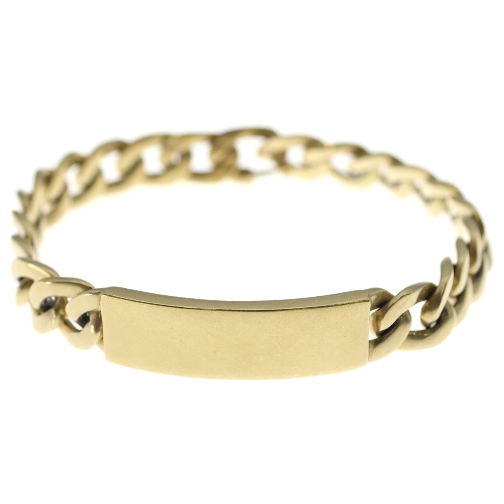 Maison Martin Margiela(メゾンマルタンマルジェラ) ID Bracelet チェーンブレスレット ゴールド