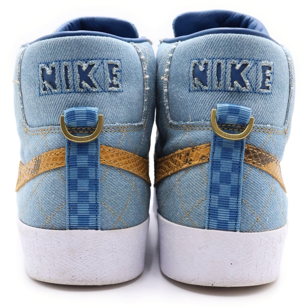 NIKE(ナイキ) 22AW ×SUPREME ZOOM BLAZER MID QS DENIM シュプリーム