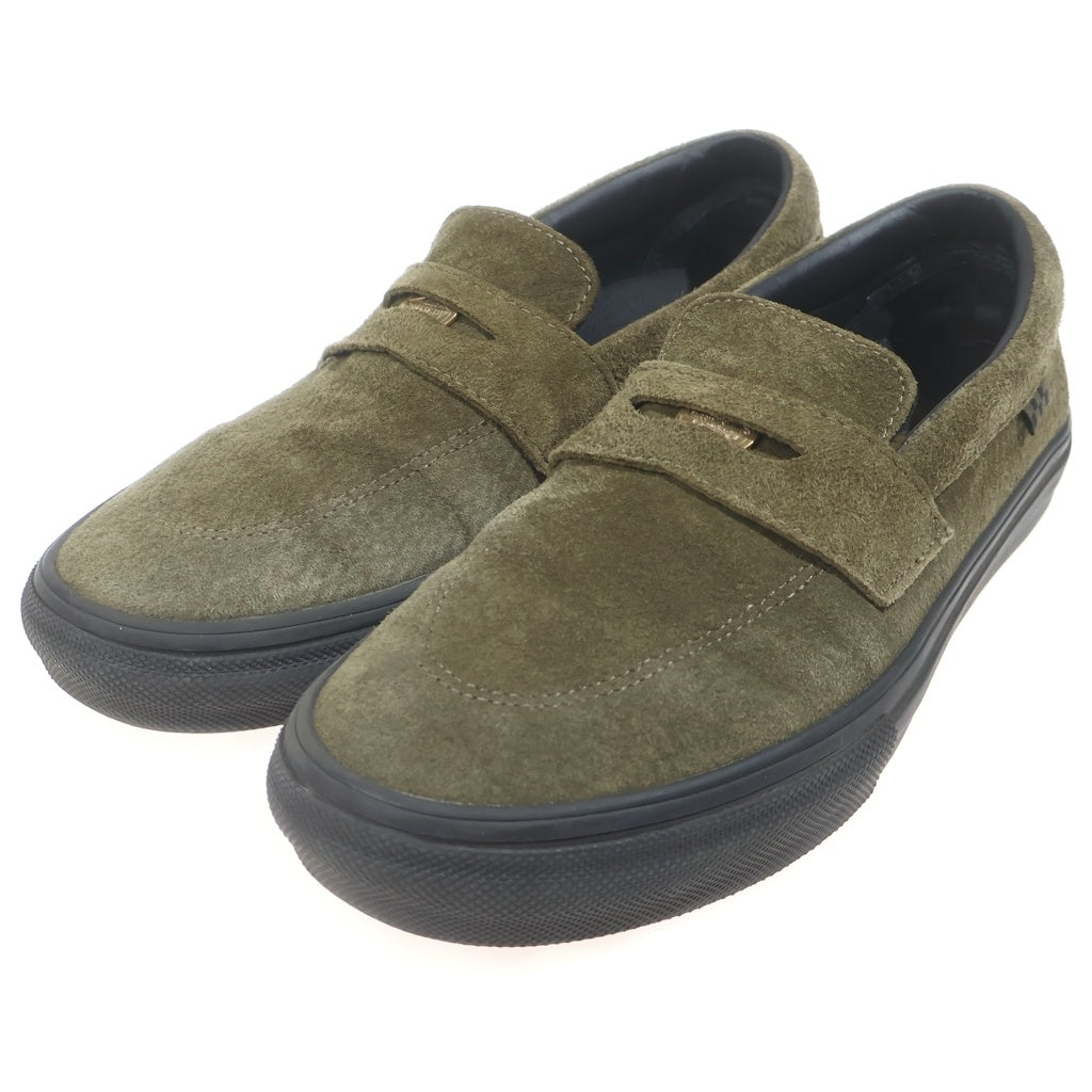 VANS(ヴァンズ) 23AW SKATE STYLE 53 BEATRICE DOMOND スエード ベアトリス ドモンド ローファー ローカットスニーカー US9/27cm カーキ