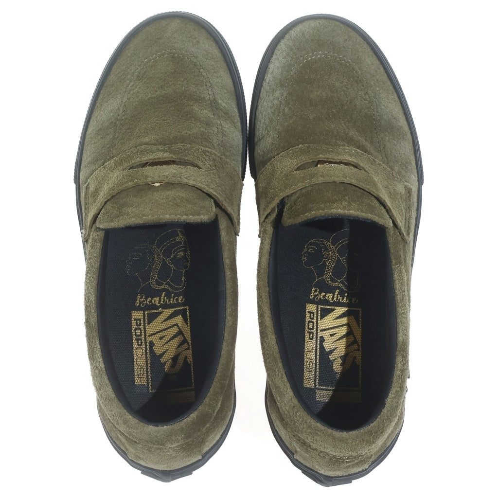 VANS(ヴァンズ) 23AW SKATE STYLE 53 BEATRICE DOMOND スエード ベアトリス ドモンド ローファー ローカットスニーカー US9/27cm カーキ