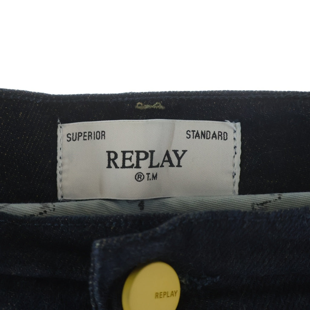 REPLAY(リプレイ) ストレートデニムパンツ インディゴ M1031H.000.807.732
