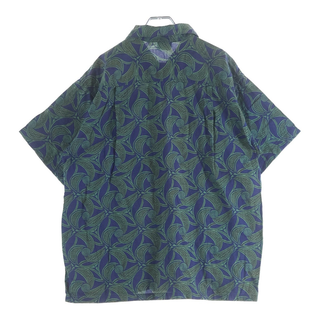 PATAGONIA(パタゴニア) 90s Hawaiian Shirt ハワイアンシャツ 半袖シャツ ブルー/グリーン