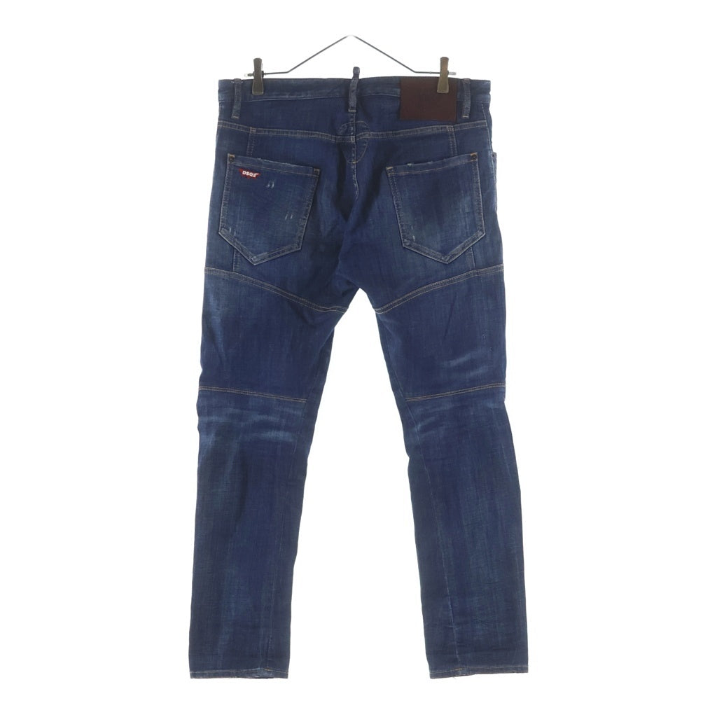 DSQUARED2(ディースクエアード) 23AW TIDY BIKER JEAN タイディ バイカージーン スキニーパンツ インディゴ S74LB1334