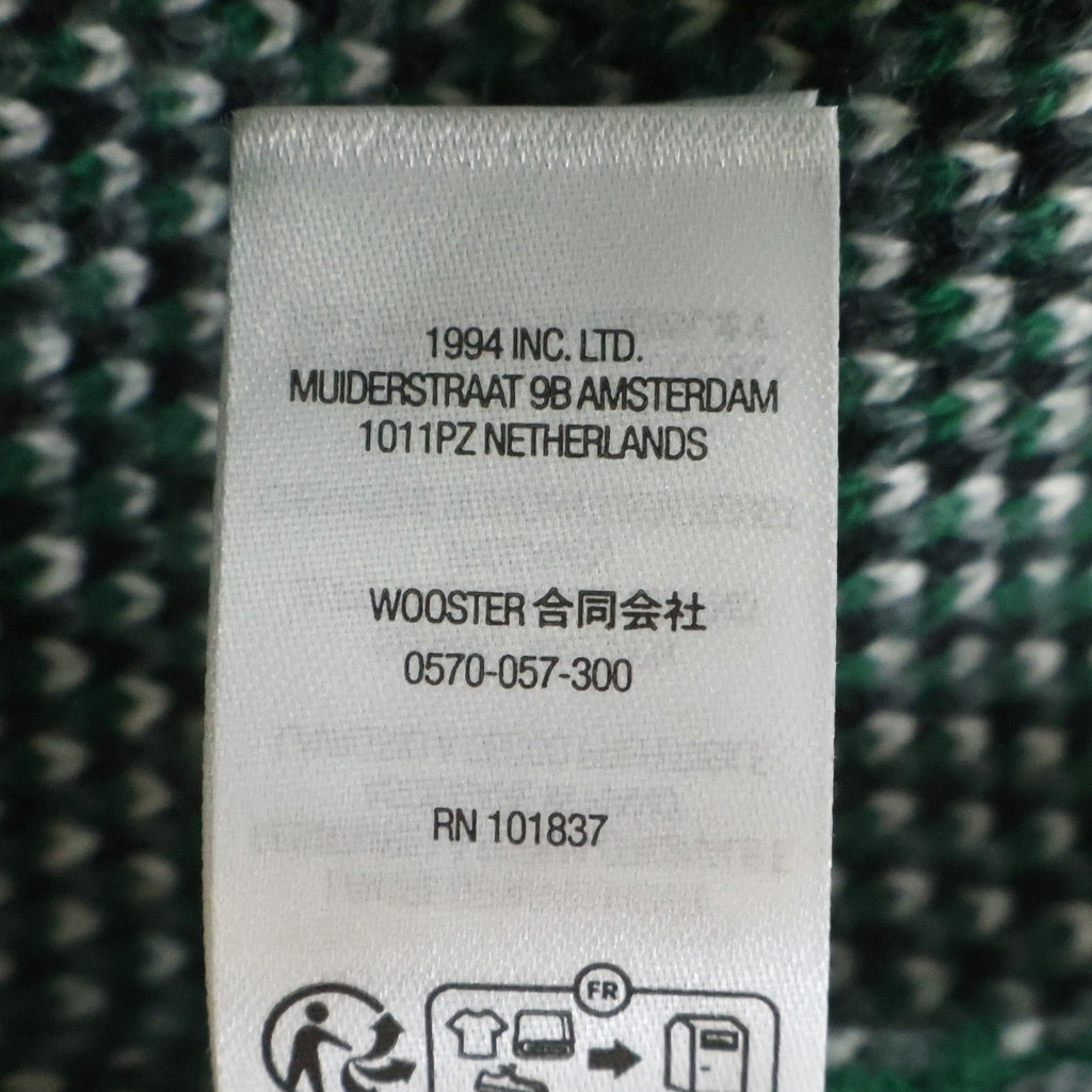 SUPREME(シュプリーム) 25AW Small Box Polo Sweater スモールボックスロゴ カモ柄 ポロスウェット ニット セーター グリーン