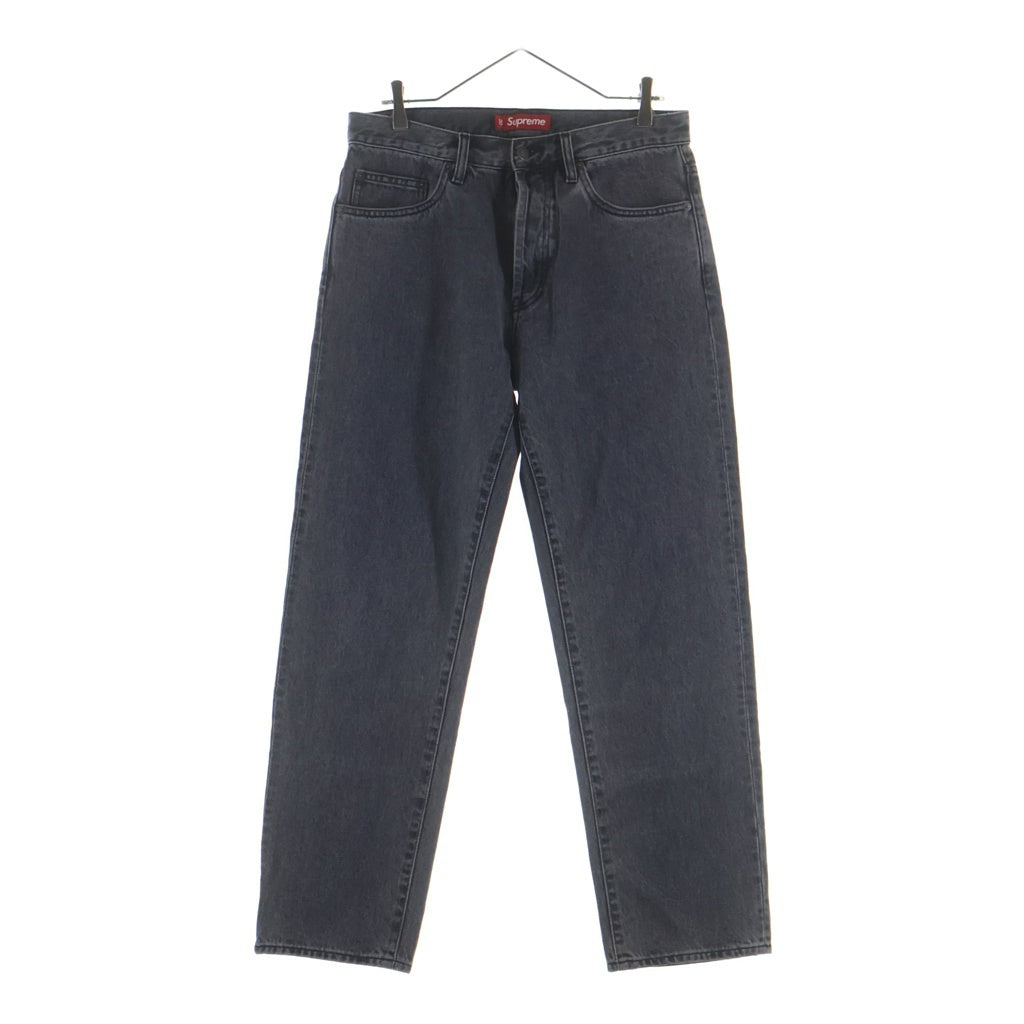 SUPREME(シュプリーム) 24SS Regular Jean スターワッペン レギュラー デニムパンツ ブラック