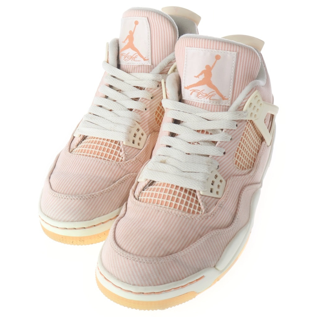 NIKE(ナイキ) Air Jordan 4 Golf エアジョーダン4 ゴルフ ハイカットスニーカー ピンク US9.5/27.5cm CZ2439-101