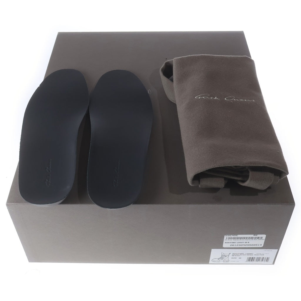 Rick Owens(リックオウエンス) 26SS MEGALACED MEGA TRACTOR メガ