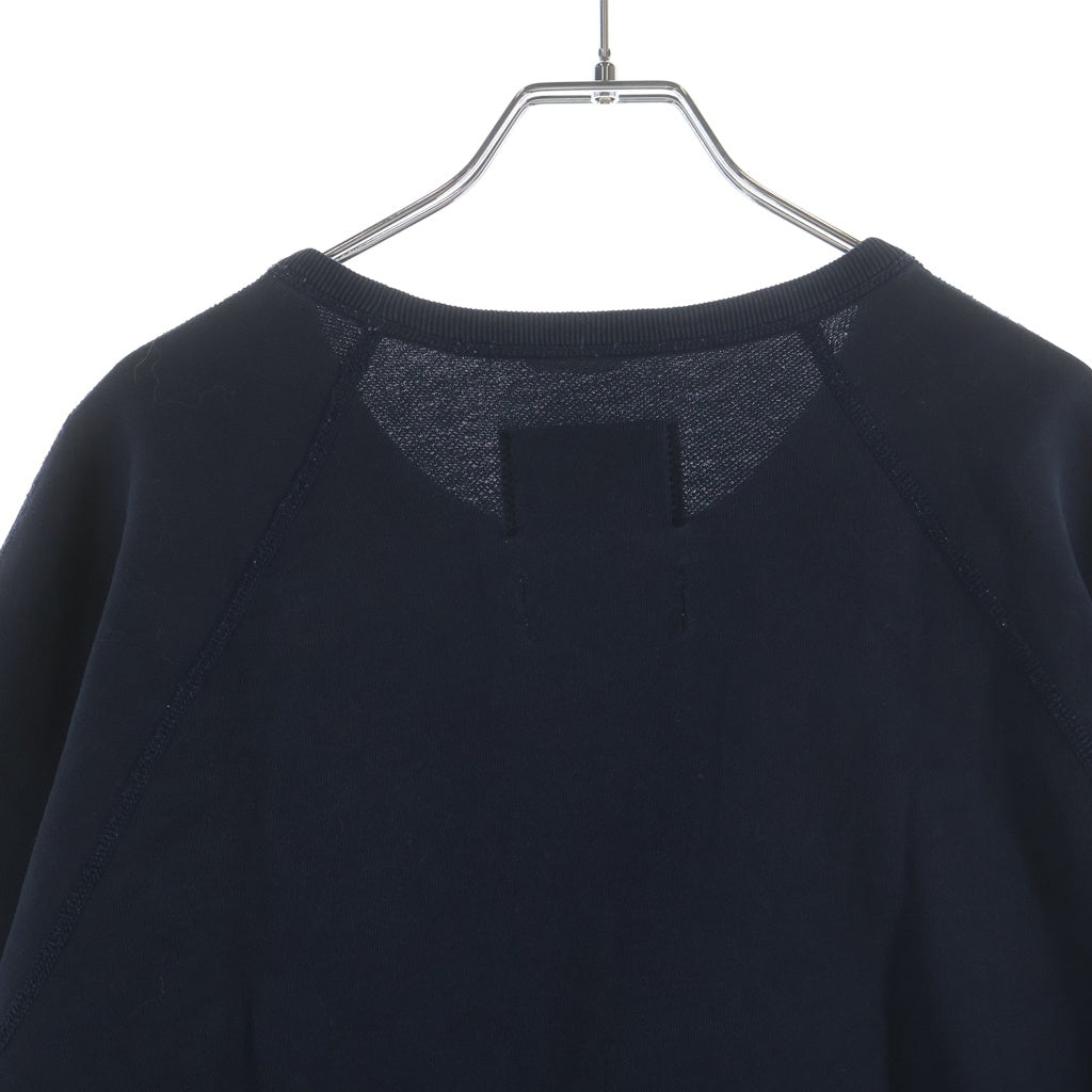 JUNYA WATANABE COMME des GARCONS(ジュンヤワタナベ コムデギャルソン) Front Print Sweatshirt フロントプリントスウェット トレーナー ネイビー WI-T905