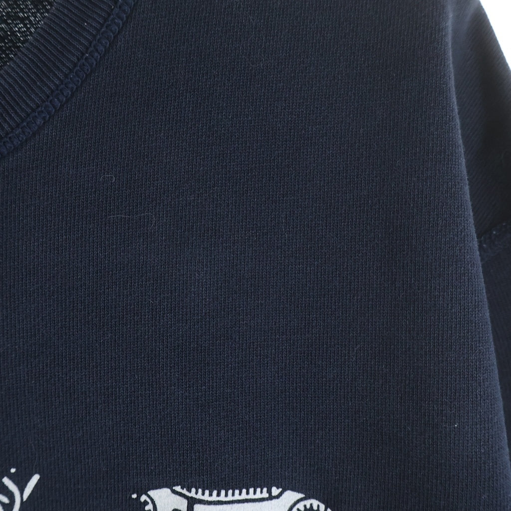 JUNYA WATANABE COMME des GARCONS ジュンヤワタナベ コムデギャルソン Front Print Sweatshirt フロントプリントスウェット トレーナー ネイビー WI-T905 JUNYA WATANABE COMME des GARCONS(ジュンヤワタナベ コムデギャルソン