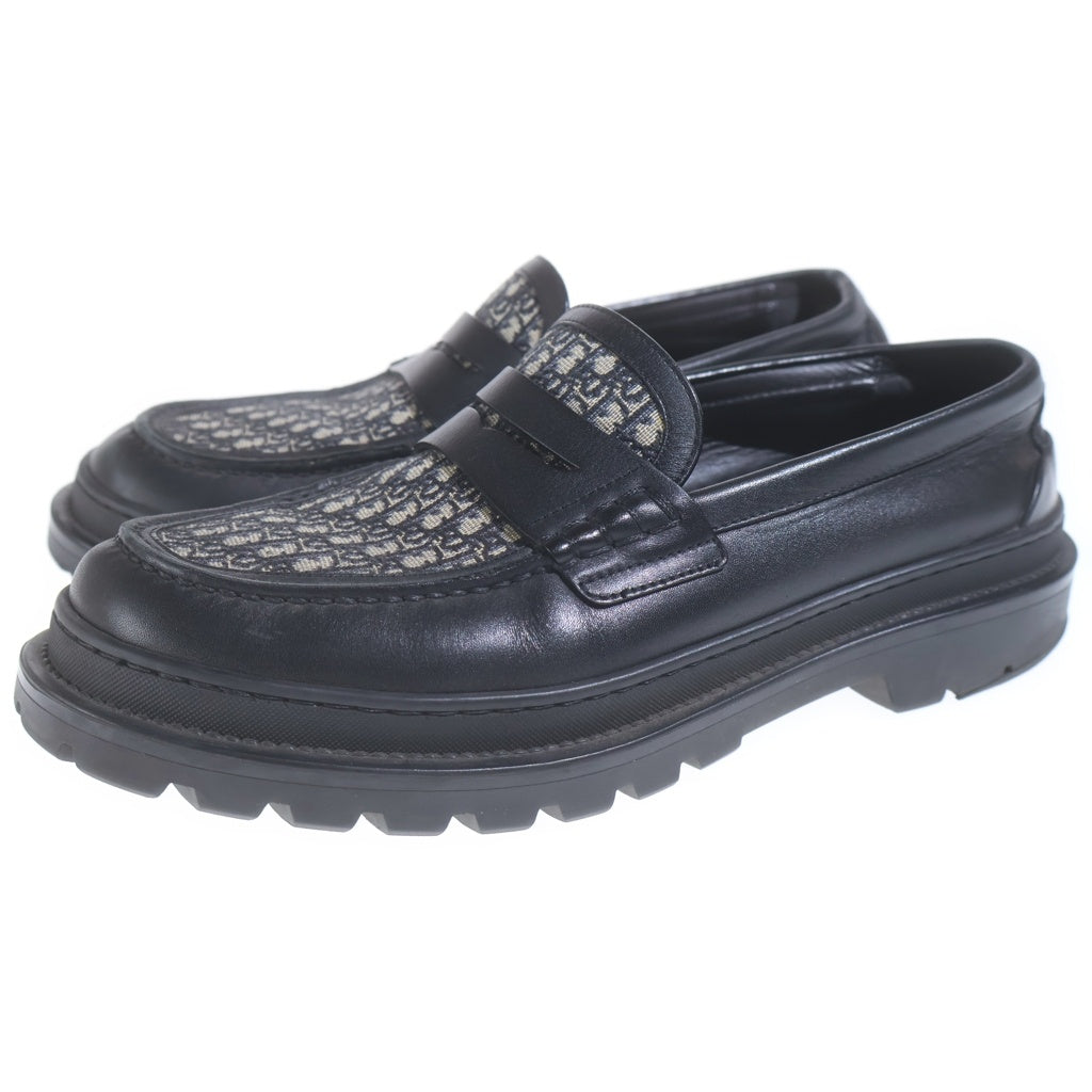 DIOR(ディオール) 21AW EXPLORER LOAFER CALF JACQUARD エクスプローラーローファーカーフジャガード ブラック