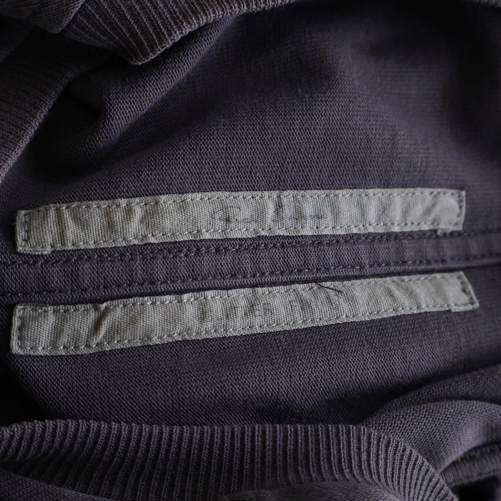 Rick Owens(リックオウエンス) 17AW Cotton Long Sleeved T-Shirt コットン長袖Tシャツ パープル RU17F8283