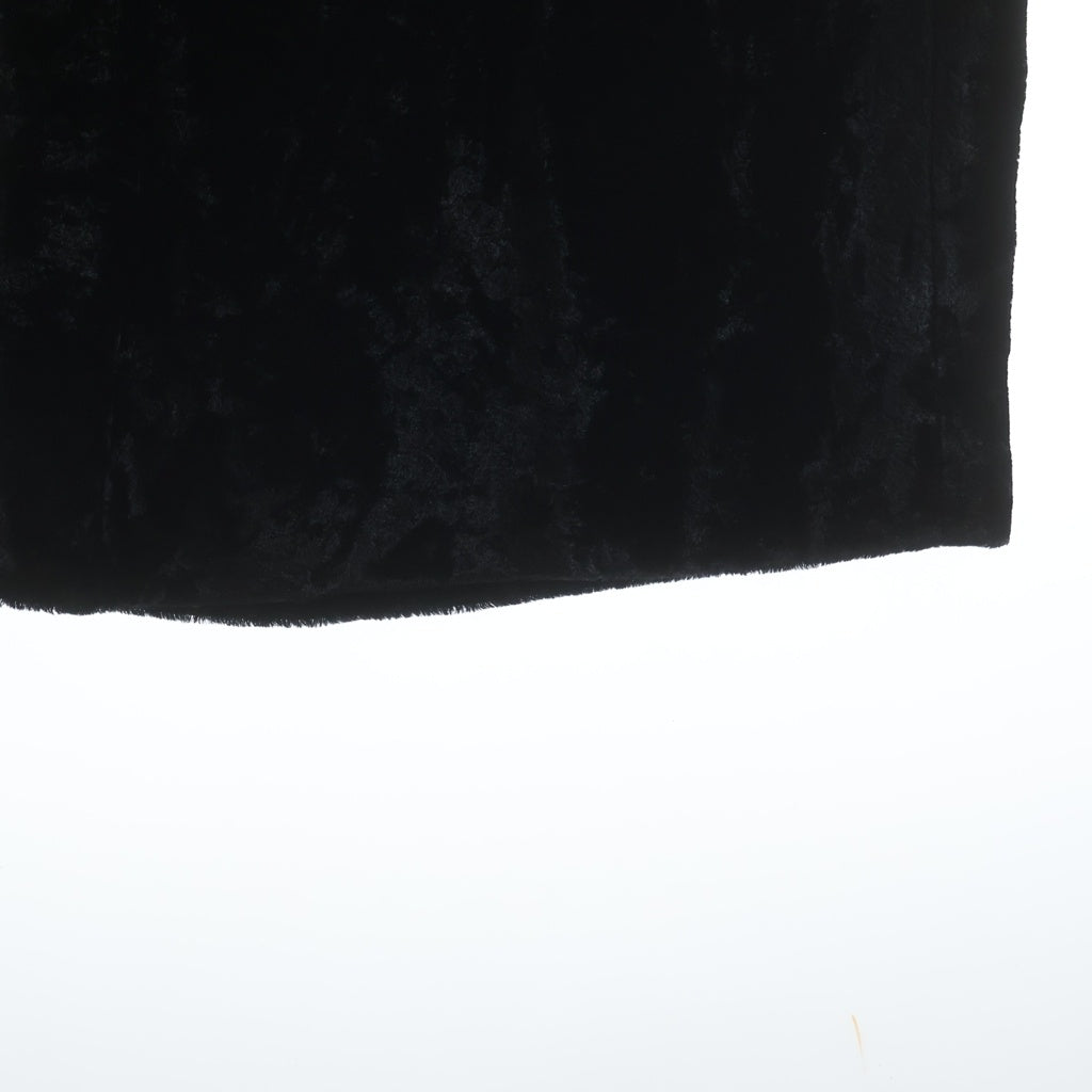 SHINYA KOZUKA(シンヤコズカ) 24AW DEAR BAGGY ディアー ベロア ジップアップ バギーパンツ ブラック 2302SK52