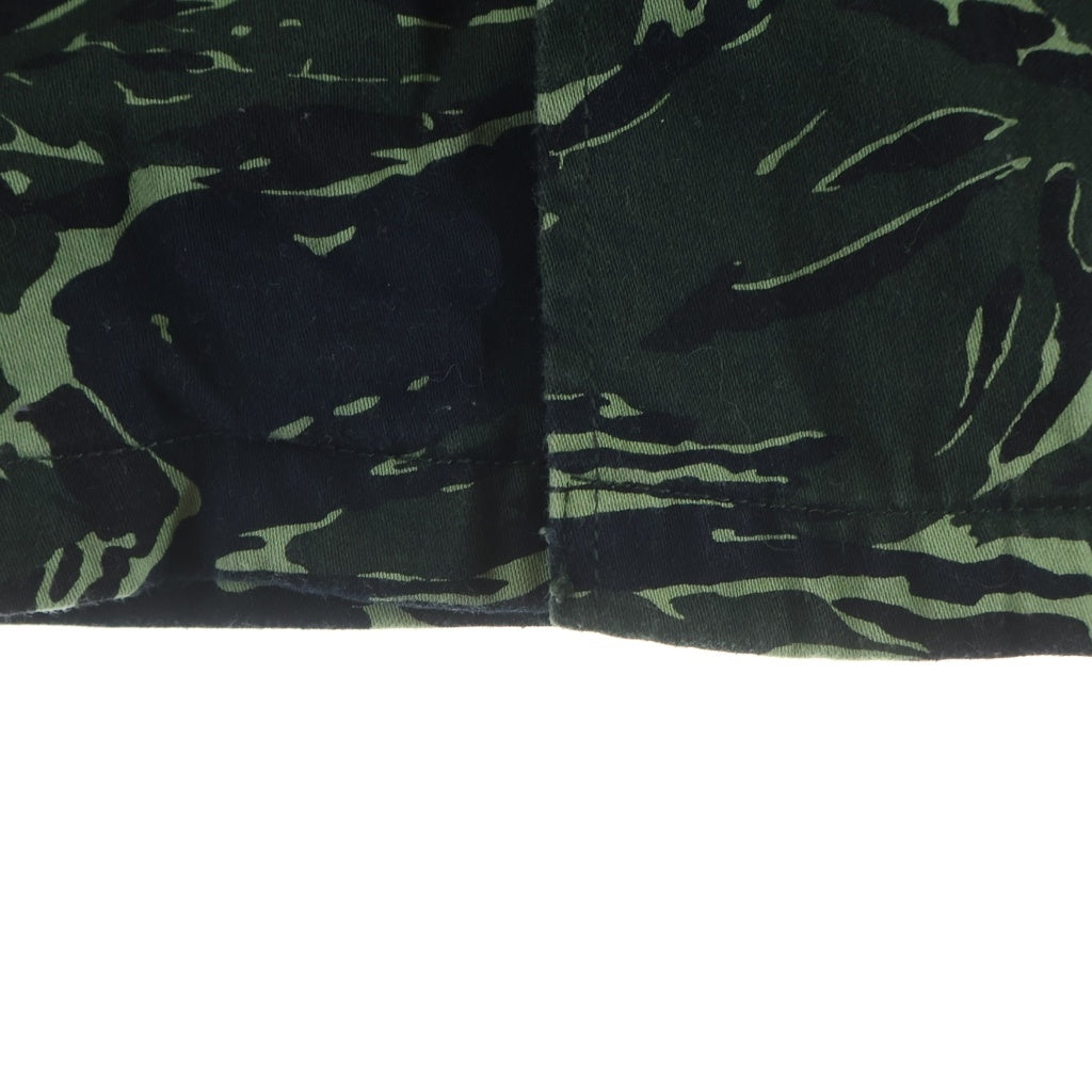 N.HOOLYWOOD(エヌハリウッド) 18AW camouflage shirt jacket カモフラ総柄 長袖シャツジャケット ミニタリージャケット グリーン 982-SH01-062