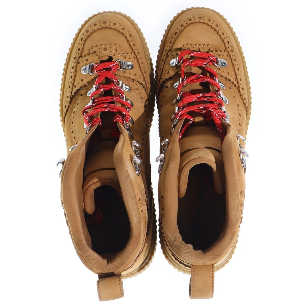 Palm Angels(パームエンジェルス) Hiking Boots ハイキングブーツ 44 ブラウン PMIL004F23LEA001 1616