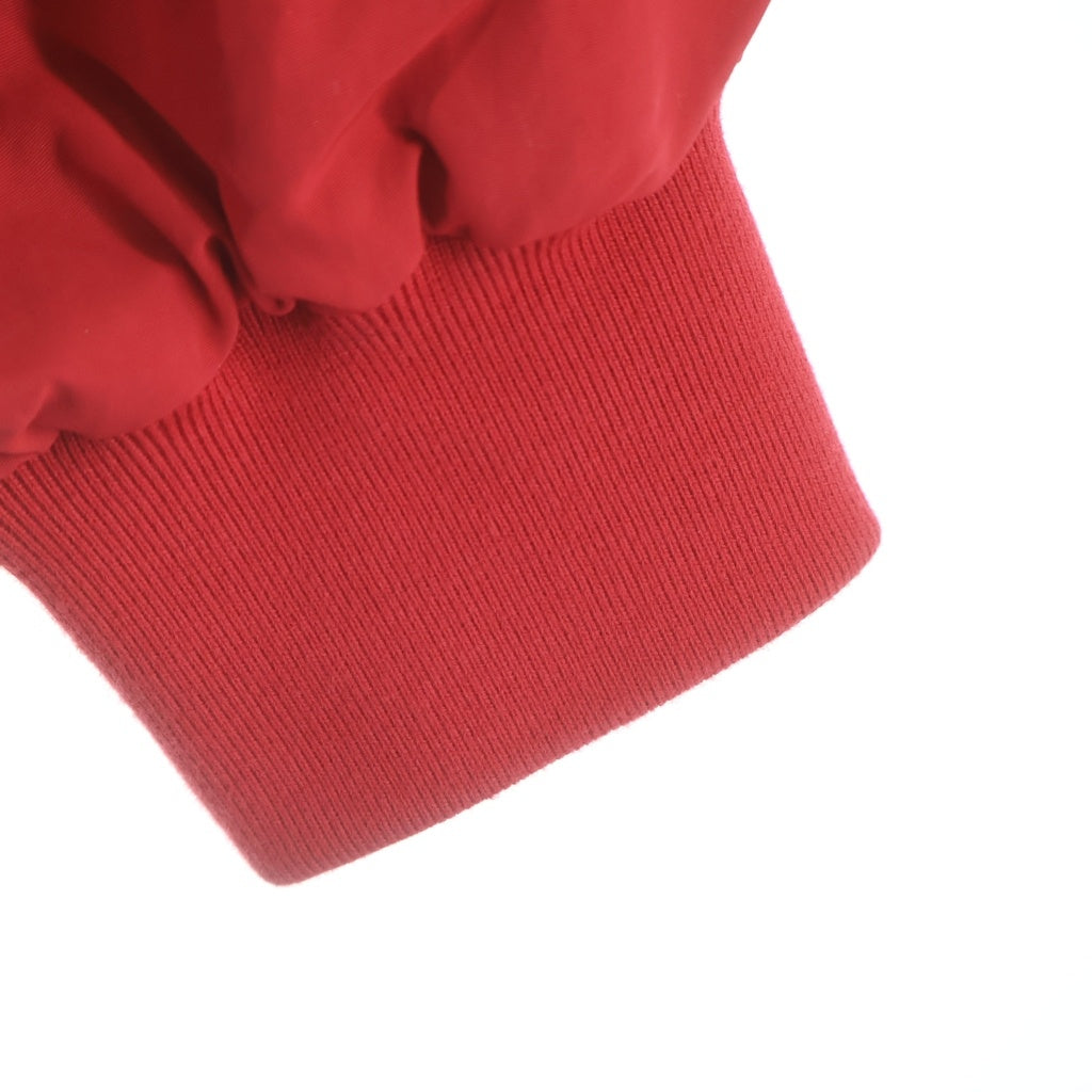 STUSSY(ステューシー) POLAR FLEECE LINED JACKET ポーラー フリース ナイロンタスランジャケット レッド