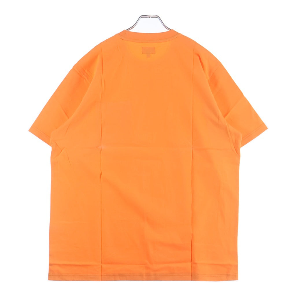 SUPREME(シュプリーム) 18AW Embroidered Pocket Tee エンブロイダリーデザイン ポケット クルーネック カットソー 半袖Tシャツ オレンジ