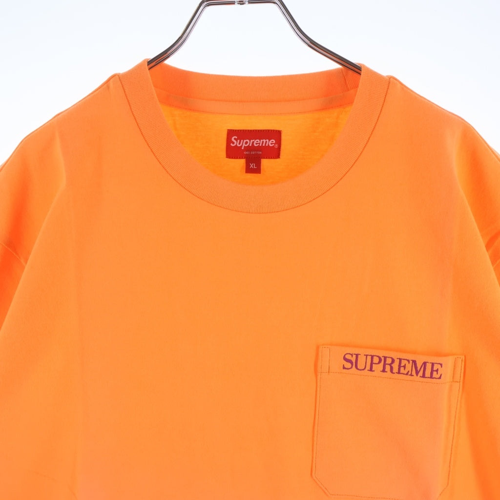SUPREME(シュプリーム) 18AW Embroidered Pocket Tee エンブロイダリー