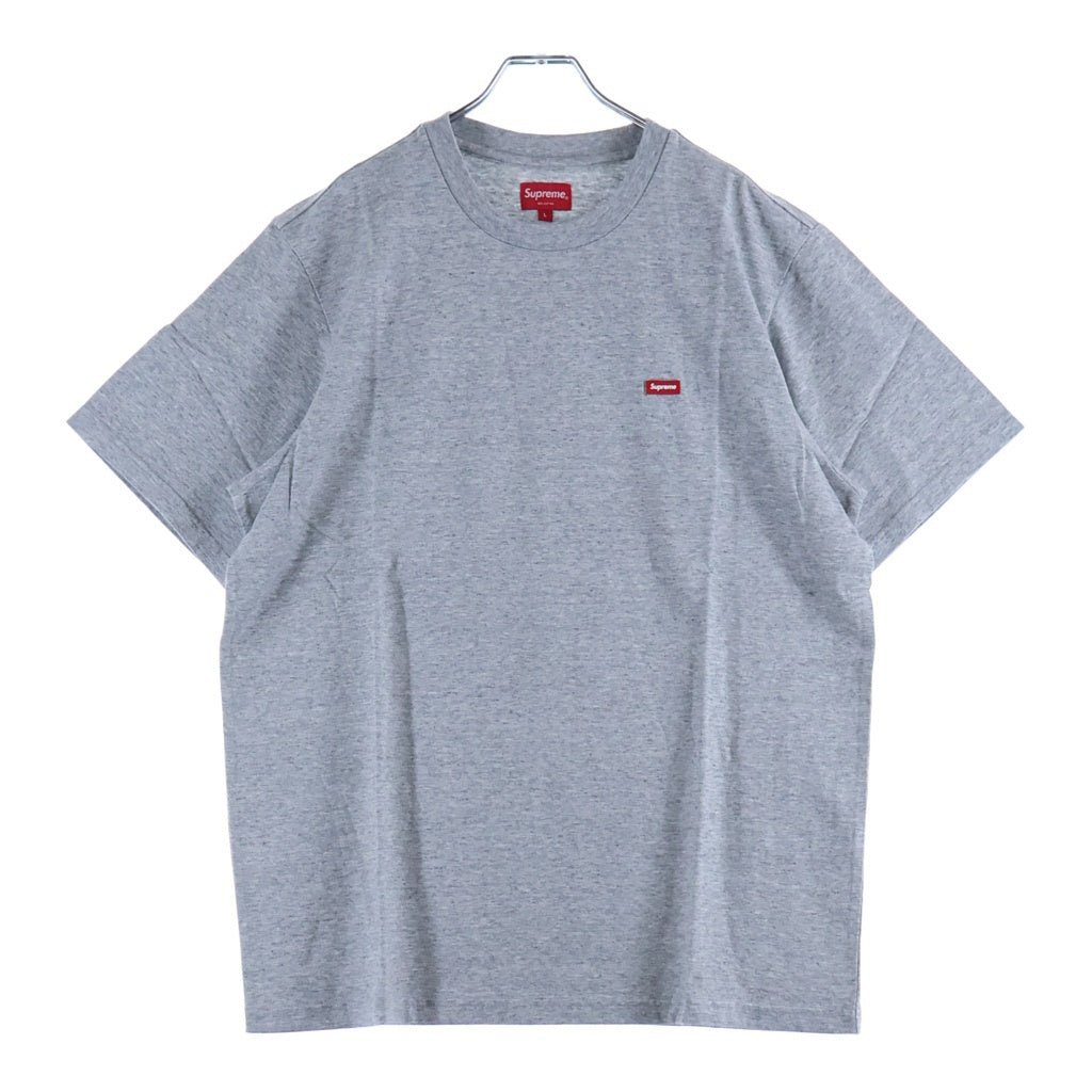 SUPREME(シュプリーム) Small Box Logo Tee スモール ボックスロゴ クルーネック カットソー 長袖Tシャツ グレー