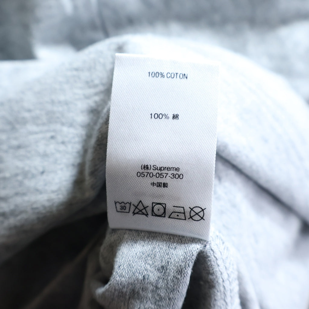 SUPREME(シュプリーム) Small Box Logo Tee スモール ボックスロゴ クルーネック カットソー 長袖Tシャツ グレー