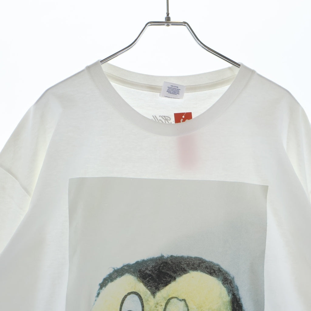 SUPREME(シュプリーム) 18AW ×Mike Kelley Ahh Youth マイク ケリー アァー ユース クルーネック カットソー 長袖Tシャツ ホワイト
