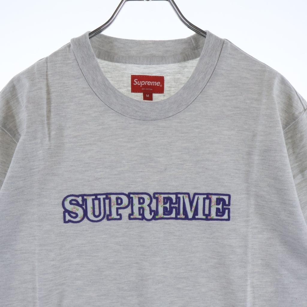 SUPREME(シュプリーム) 18AW Floral Logo Tee フローラル ロゴデザイン 