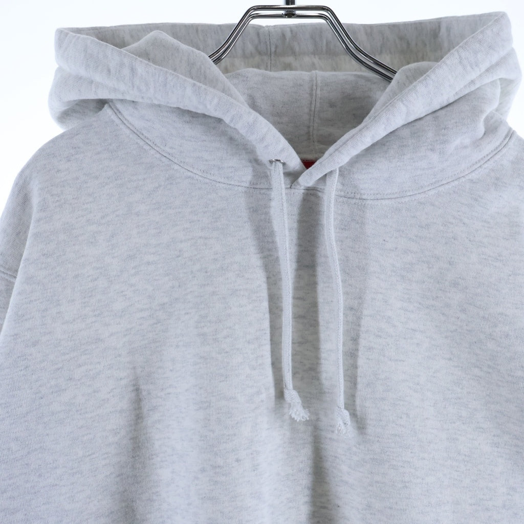 SUPREME(シュプリーム) 18AW Stripe Rib Hooded Sweat Shirt ストライプリブ フーデット スウェット パーカー グレー