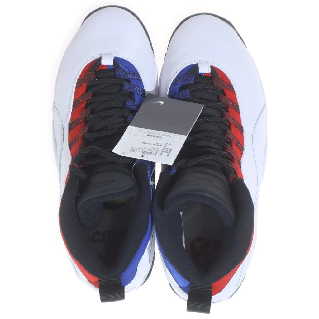 NIKE(ナイキ) AIR JORDAN 10 RETRO RUSSELL WESTBROOK エアー ジョーダン レトロ ラッセル ウエストブルクス ハイカットスニーカー ホワイト US9/27cm 310805-160