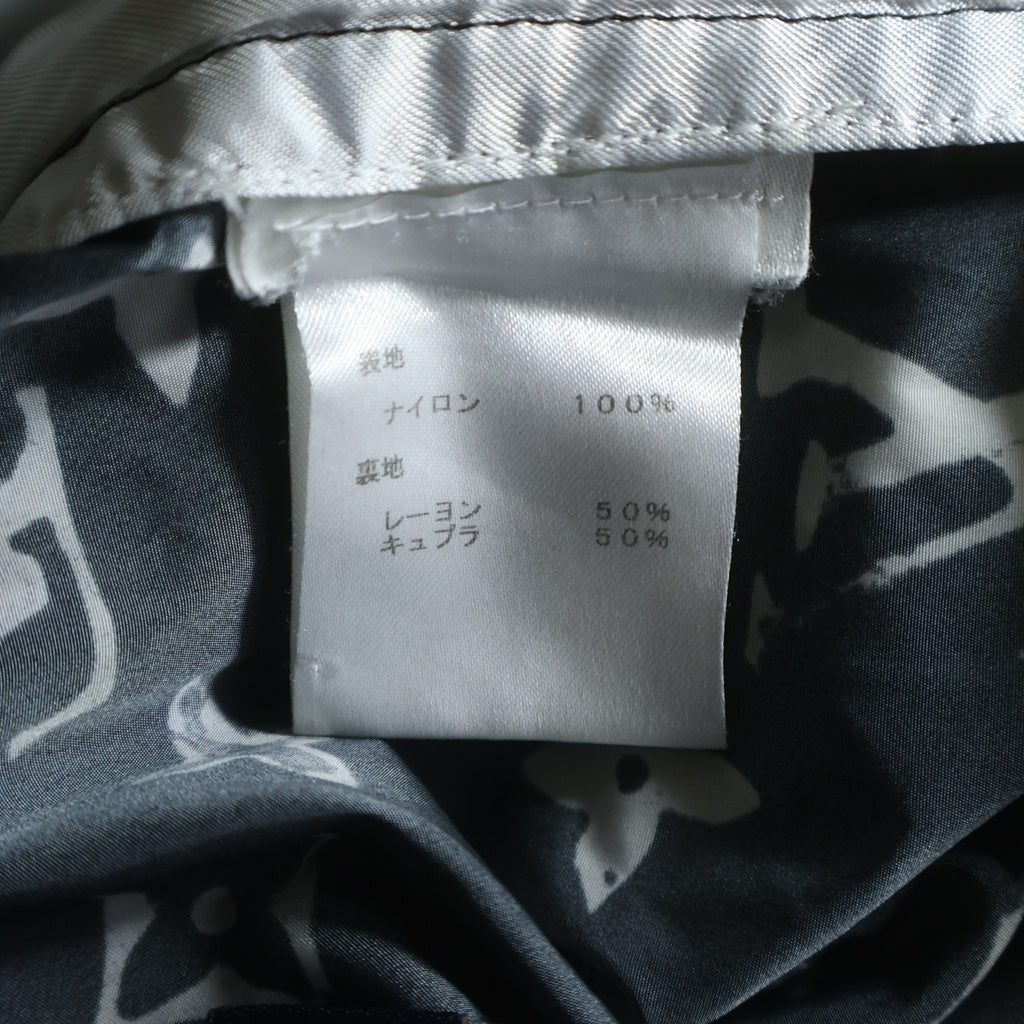 LOUIS VUITTON(ルイヴィトン) モノグラム ステンシルエフェクト ナイロンパンツ ブラック FIPA11DFU