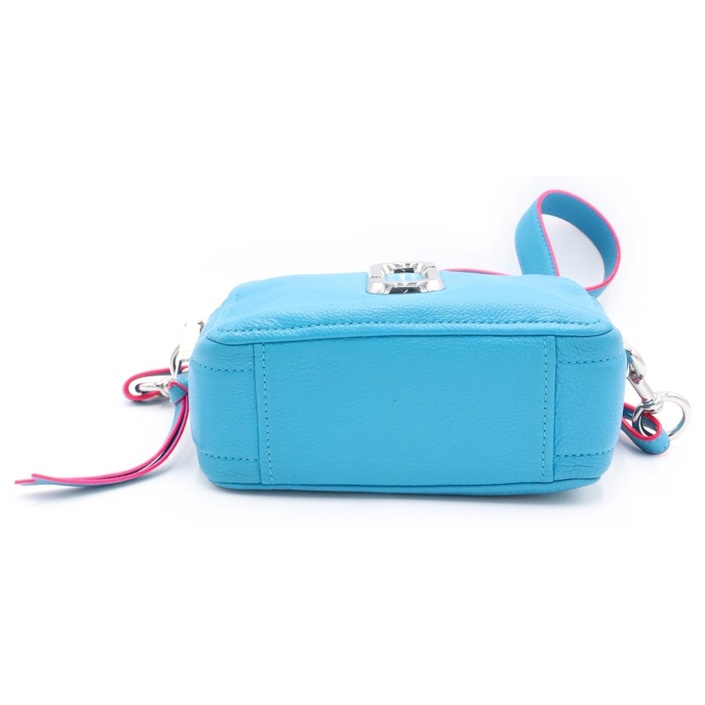 MARC JACOBS(マークジェイコブス) THE SNAPSHOT ザ スナップショット 2WAY ショルダーハンドバッグ ブルー M0014591 レディース