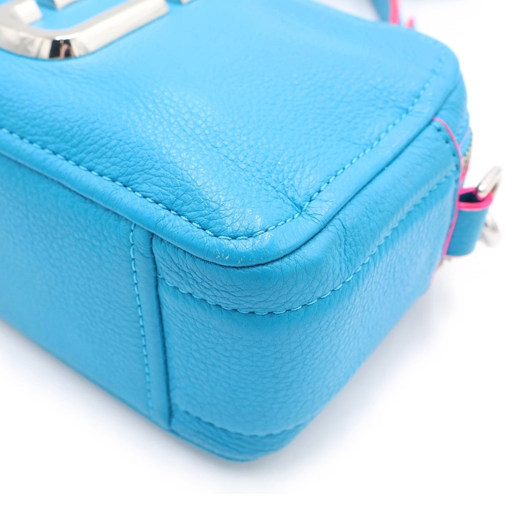 MARC JACOBS(マークジェイコブス) THE SNAPSHOT ザ スナップショット 2WAY ショルダーハンドバッグ ブルー M0014591 レディース